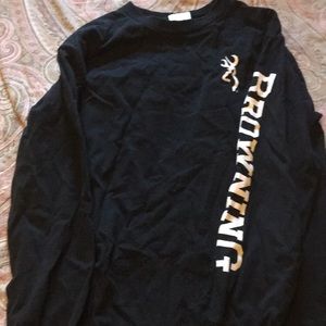 Browning dirty bird long T-shirt